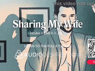 Hotwife Bangs One more Guy During the time that Spouse Watches – Fellatio & Male+Male+Female Three-some – ASMR Porn Erotic Audio Story