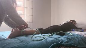 Compilation :Nos gusta practicar dominación femenina con nuestras cuerdas