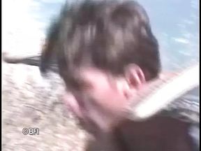 An older student saves a younger student from getting bullied and fuck him in the ass