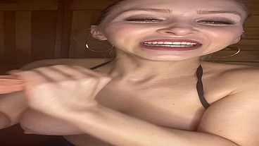 Long Lost Neighbor Sneaks Away to Give You JOI at the Party