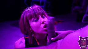 Stripper Gets Dicked By BBC! Rome Major Facializes Savanna Styles!