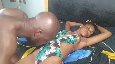 Smally with big pussy handle my dick so well my friend had to help me