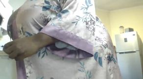Black SSBBW Moans & Tease Neighbor While Masturbating