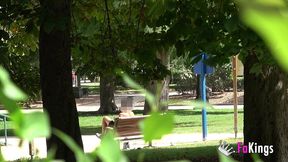 public blowings by zuko: she wants to lick a black dick in the park!