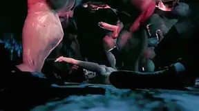 The Borders of the Tomb Raider (complete) - Lara Croft gets impaled by huge troll cocks