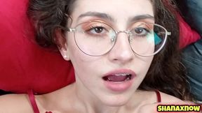 premium red lingerie blowjob cum mouth shanaxnow fucking