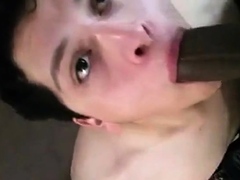 Big Cock Interracial Amateur Fucks Lil' Twink Bruno