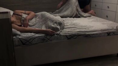 Blonde Cougars Shares Bed With Stepson Doggy Style Gushing MILF