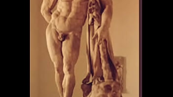 origin of Greek statues with small dicks