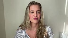 Blonde slut Wisconsin Tiff tells all about her gangbangs and fucking older guys