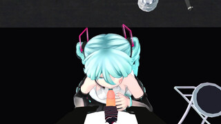 [MMD] Miku providing oral [legitimate+]