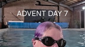 Silent Underwater Challenge | Two Pool Lengths, Big Smile Finish formerly Advent Day 7