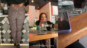 me tomo un cafe con una mujer madura y termina en sexo salvaje