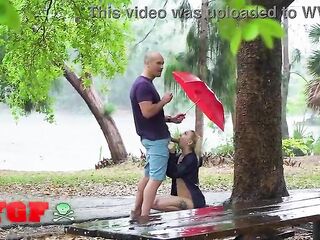 MY GF - Chloe Temple’s Free Spirit Shines As That babe Gets Banged In The Rain For Soaked Outdoor Sex