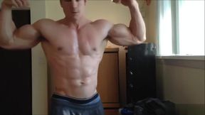 Young muscle hunk worship 2