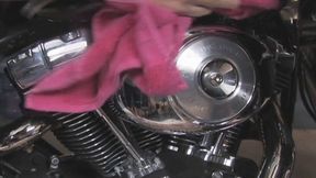 Biker Handjob Facial! (1st half wmv)