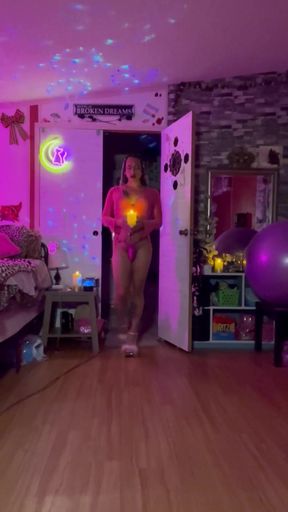 Slow and Sensual Rock Striptease