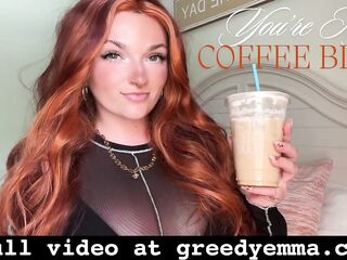 U're My Coffee Whore - Cash Fetish Human ATM Wallet Serf Training Task Worship Humiliation