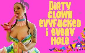 Naughy Clown Evy Fucked in Every Hole