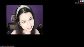 your sexy tgirlfriend DaniTheCutie licks her butt just for you