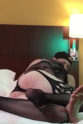 Goth Crossdresser Jade Madison Sucking Cock - Compilation 2