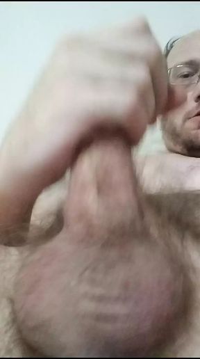 Big Dick Jacking off and Ass Play