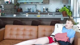 Dude fantasies and fucks MILF stepmom in a bunny costume