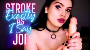 Stroke Like This JOI (Jerk Off Instruction, Femdom POV, JOI GAMES, Goddess Worship)