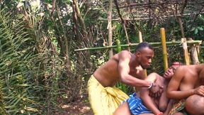 Village threesome - I love sharing my husband with my honey friend