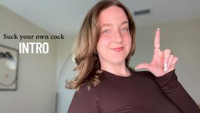 SUCK YOUR OWN COCK: INTRO -  Interactive Femdom Humiliation Tasks by Miss Honey with Sub Instructions and Verbal Humiliation