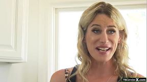 My stepmom turns out to be a shemale and thats just my thing