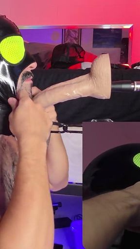October 2026 Live -- Spit-soaked Ricky Cage Deepthroats Dick for an Hour!