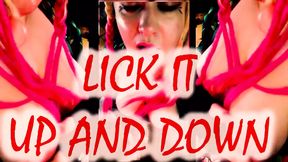 Dildo Sucking Instructions Has a Big Tasty Cock and You Are Going to Suck It Enhanced