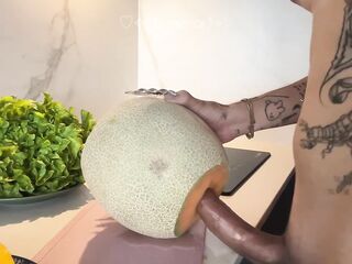 FRUITY BANG TRANS GAL LARGE DONG LENGTHY NAILS