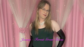 Joanie - Forest Green Dress