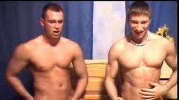 Euro-Muscle Stud Deep Throats his Lover