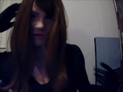 Tight Playmate Pt1! Getting ready in my female mask Playmate ;3