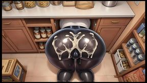 grandpa lesson [ taboo hentai game ] ep.2 cum all over his grandson wife ass in the pantry !