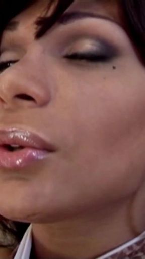 Big Tit Latina Shemale Marcella Anal Fucked by Boss and Get Cumshot
