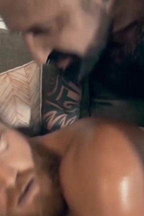 BEARFILMS - Tattooed bear Top breeds his hairy handsome lover