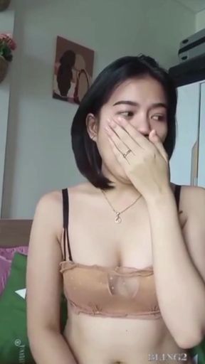 Powerful moment from &quot;Short hair girl horny in her room wanna colmek her pink pussy&quot;
