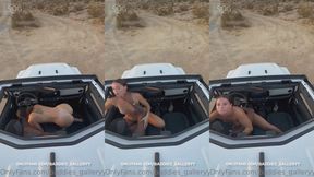 Ashley Aoky Goes For An Outdoor Car Quick Fuck