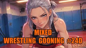 Mixed Wrestling Gooning #24D: Crushed by the Wrestling Queen (Animated, Music, Text)