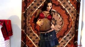 caught in fishnet!