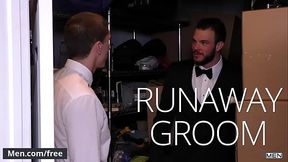 Cliff Jensen and Damien Kyle - Runaway Groom - Str8 to Gay - Trailer preview - Men.com