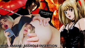 Misa Amane asshole insertion