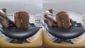 3DVR180GAOQING Giants showcase dirty stockings