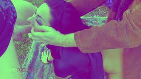 Jordan Perry Gets Hardcore Double Penetration Outdoors Making Her Wildly Horny