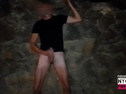 Public Handjob - Good Night!