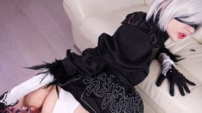 Beautiful Cosplay Babe Takes a Huge Dick in the Butt